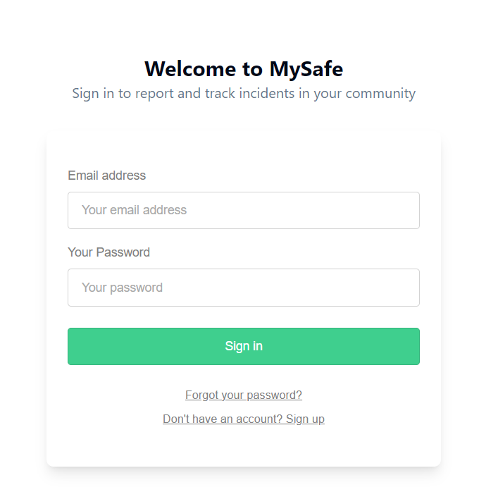 Login and authentification with Lovable